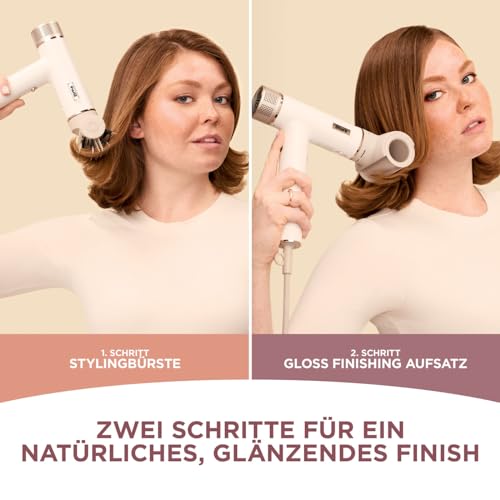 Shark SpeedStyle Haartrockner mit RapidGloss Finisher 5 Styler ionisch schnelltrocknend ohne Hitzeschäden HD352EU