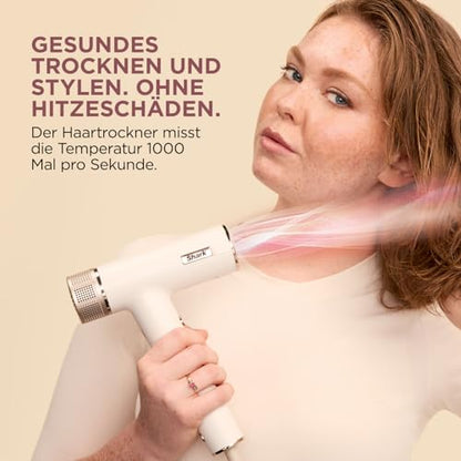 Shark SpeedStyle Haartrockner mit RapidGloss Finisher 5 Styler ionisch schnelltrocknend ohne Hitzeschäden HD352EU
