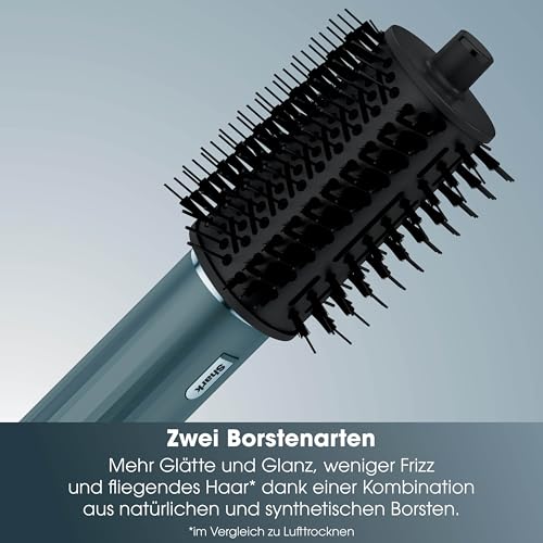 Shark FlexStyle 5 in 1 Haarstyler & Haartrockner Limited Edition Teal Lockenaufsätze Ovalbürste Finishing Aufsatz HD456TLEU