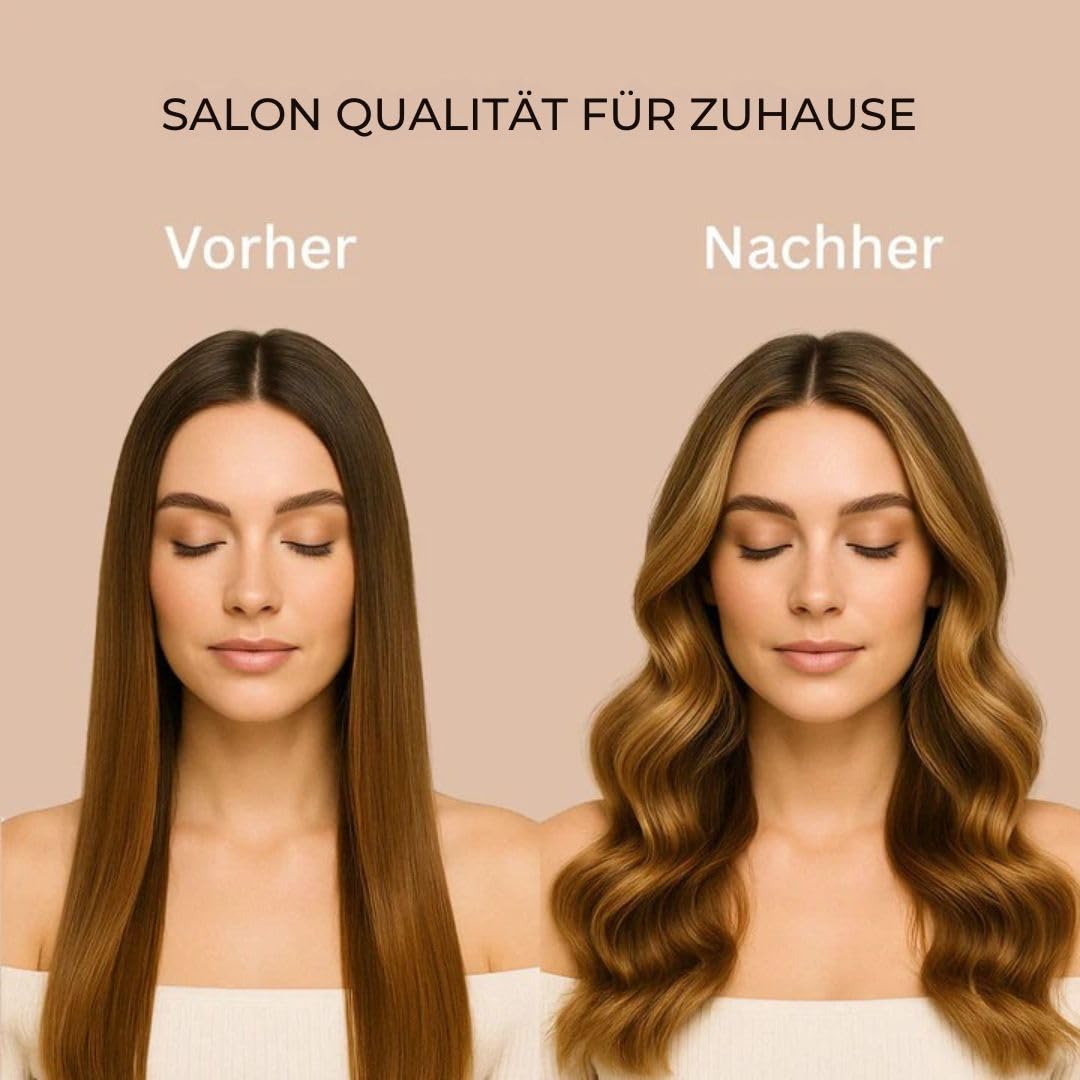 Omnial Omniair Pro 5 in 1 Haarstyler Stylingset mit 5 Aufsätzen 3 Temperaturstufen 3 Luftstärken Coldshot Funktion
