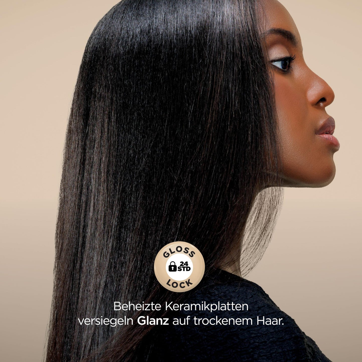 Shark Glam Multistyler & Haartrockner mit Keramik Gloss Lock Technologie 4 Aufsätze für glatte Haare Wellen Locken HD6041SEU